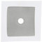 Manguito de Sellado, 6 unidades. Sellado Manguito de pared 120 x 120 mm, orificio de expansión, agujero Ø 16 mm, cinta para ducha o cocina G01