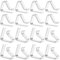 LOBVABA 16 Pcs Sujeta Manteles de Mesa Exterior, Pinzas para Manteles de Mesa, Pinzas sujeta manteles Exterior para Jardín Cocina Restaurante Boda Fiesta