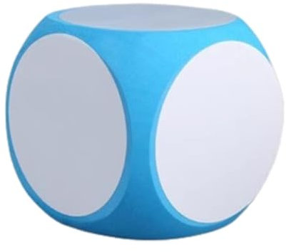 Dadi Vuoti - Cubo Cancellabile A Secco In Schiuma, Dadi Vuoti Grandi | Cubo Lavagna Bianca Riutilizzabile, Materiale In Schiuma Morbida Giochi Di Apprendimento Per Bambini, Attività In Classe Scrivere