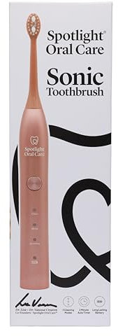 Spotlight Oral Care Sonic Electric Toothbrush - Made by Dentists | Removes 9× More Plaque Than A Manual Brush | Up to 70-Day Battery | Multi Award Winning | Premium Oral-Care Electric Toothbrush