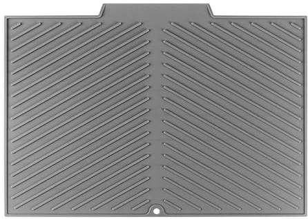Alfombrilla Escurreplatos de Silicona, 42,6 x 33,2 cm Alfombrilla para secar PlatosAlfombrillas de Drenaje de Silicona, Alfombrillas Secado de Platos para Fregadero Tapete de Mesa