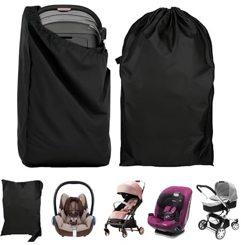 CHIHOLEN Borsa per il trasporto passeggino, universale, impermeabile, borsa per passeggino, grande viaggio aereo, borsa per passeggino, borsa da viaggio, accessorio per passeggino