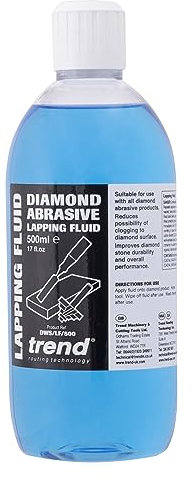 Trend Diamond Abrasive Lapping Fluid, 500ml, Blue, Professional Grade Sharpening Fluid for Optimum Performance, DWS/LF/500