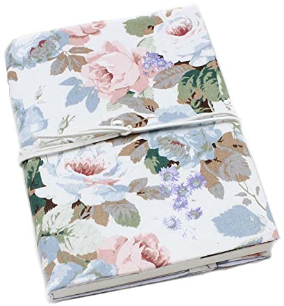 GizellMG Housse Cahier Protège Livre Couverture de livre en Tissu Housse de Protection Journal Intime Livre de Poche Housse Anti Poussière avec Position de Carte/marque-page A5