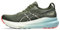 ASICS Herren Gel-Kayano 31 Sneaker, Smog Green Black, 41.5 EU