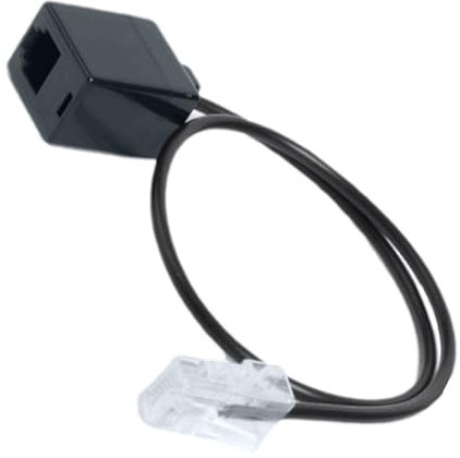 RJ11-RJ45-adapter 35,5 Cm Telefonjack-Till-Nätverkskabel-Omvandlare