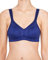 Susa Damen Bügelloser BH 7077, marineblau, 75E