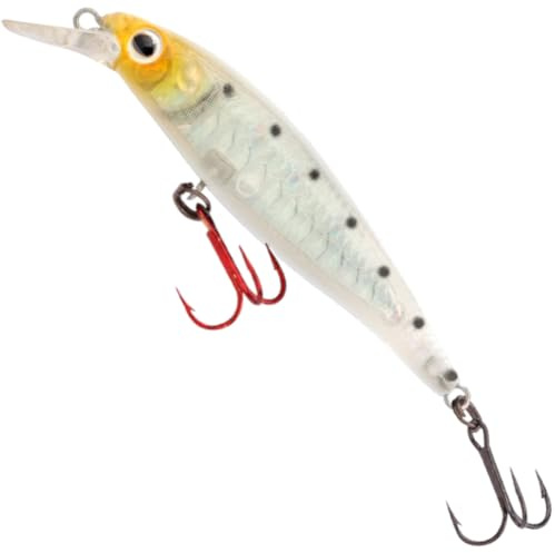 Spro Hardbait für Barsche & Forellen 6,8cm 6,5g Ikiru Silent Jerk, Farbe:Shirazu