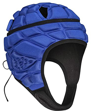 YJZQ Casque de Gardien Enfant Casque Sports Coque 360° Protecteur de tête Chapeau pour Gardien de Rugby Chapeau Entraînement Foot Ball Bonnet léger pour Cyclisme