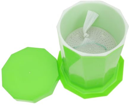 FONDOTIN Vaso Germinazione Plastica per Germogli Contenitore per Coltivazione di Fagioli Strumento per Giardinaggio Domestico Facile da Pulire e Antiscivolo