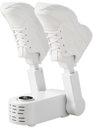 LED ATOMANT Secador de Zapatos con Temporizador, Difusor de Perfume, Eliminador de Olores para Botas de Fútbol, Guantes de Boxeo y Calzado Diario