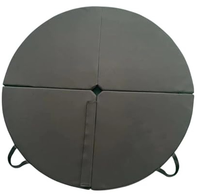 QLECXZI Training Padding Mat Round Lightweight Ensures Safety With Comprehensive Coverage And Enhanced Security During All Pole Dance Moves Pole Dance Mat Floor Indoor Sports