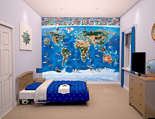 Walltastic Wallpaper Murals, Paper, Multi-Color, 120.08 x 96.07 inch, WT41851