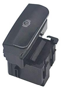 ZEALfix Bouton Commande de Frein a Main 3008 5008 Interrupteur électronique de Frein 470706 pour C4 Picasso DS4 470703 Noir Brillant
