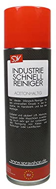 SDV Chemie Industriereiniger Spray 3X 500ml Industrie Clean Reiniger Etiketten Entferner Allzweckreiniger Universalreiniger