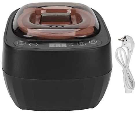 Chauffe Cire Épilation Professionnelle Machine de Chauffage de Cire Dure avec Pot Intérieur en Silicone Machine a Cire Epilation Électrique pour la Maison et le Salon (Noir)