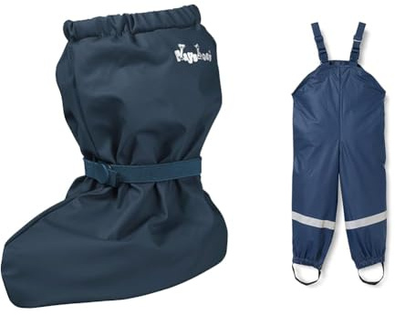 Playshoes Regenschuh Marine Small, Wind- und wasserdichte Regenhose Regenbekleidung Marine 104