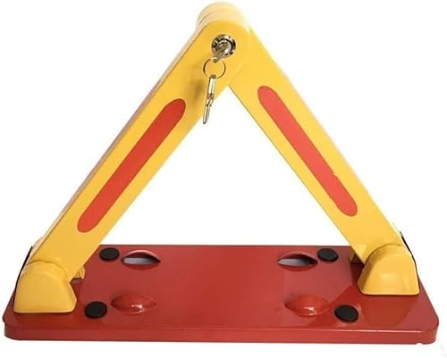 Bloqueador de aparcamiento Deflectores y cerradura de seguridad, estacionamiento manual que ahorra espacio en los automóviles como obstáculos