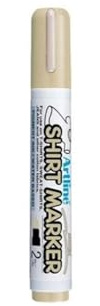 Artline Ekt2 - Marcador para ropa, color beige
