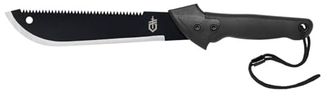 Gerber Machete con fodero in nylon, Lunghezza lama: 27,3 cm, Gator Machete Jr., Acciaio al carbonio, 31-000759