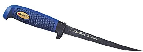 Herbertz Messer Solingen Marttiini Filetiermesser 15 cm mit gummierten Griff und Lederscheide