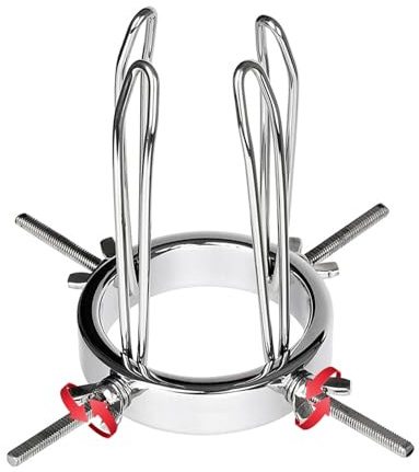 BDSMAGE Plug anale in acciaio inossidabile per dilatazione anale vaginale, dilatatore Butt Plug Giocattoli anali Tappi per fisting Giocattoli sessuali Giocattoli anali Giocattoli sessuali erotici per