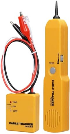 WAFOHSR Leitungssucher, Leitungssucher, Kabelsignal-Ortungstester Mit Tongenerator Und Sondensatz, Testschaltungskontinuität Leicht Und Tragbar