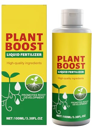 CGACCSD Fertilizzante Per Piante | Rinforzante Naturale Da 100 Ml Con Nutrienti - Fertilizzante Liquido Per Piante Da Appartamento - Adatto Per Fiori Alberi Giardino Esterno Ortaggi Frutta E Fogliame