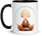 Tasse Méditation Zen Relaxation Sérénité Mug Yoga Paix Pleine Conscience Spiritualité Bouddhisme Cadeau Fête Anniversaire Bien-être Calme Intérieur Moine Bouddha Mandala Maman Mère (Bonze)