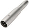 Greluma 1 pieza adaptador XLR macho a hembra de 6,35mm,conector XLR de 3 pines a conector de audio de 1/4,convertidor TS/TRS a XLR jack para mezcladores,micrófono,amplificador