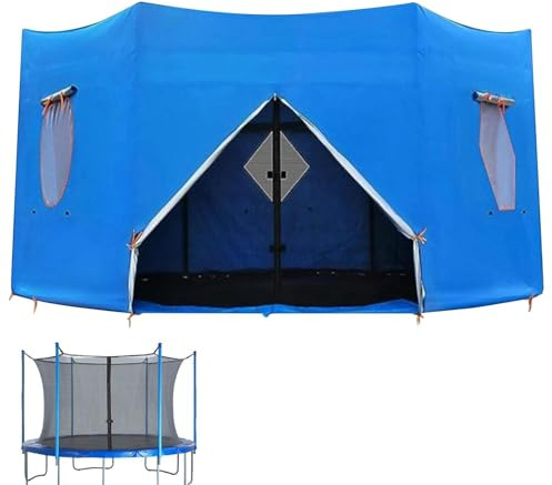 Tenda Telo Protettivo Copertura Per Trampolino Elastico - 306cm Copertura Per Tenda Per Trampolino, TendaDi Protezione Dalle Intemperie Per Tappeti Elastici Resistente Ai Raggi UV, Parasole