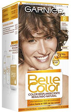 Garnier Belle Color Coloración, Tono: 6 Rubio Intenso