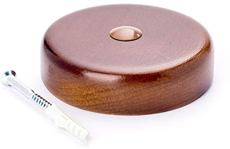 Boîte de jonction de plafond en bois pour plafonds, câbles, lampes, baldaquin, boîte de dérivation