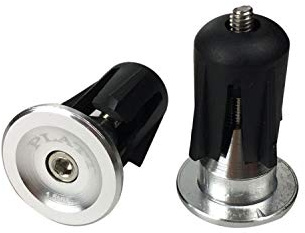 PLATT Bicycle Bar End Plugs Aluminum Bike Handlebar Cap For Road Bike Mountain Bike BMX (One Pair)