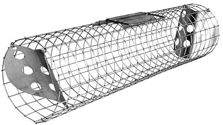 Petigi Animales Humane Trampa Jaula Captura Ratones Ratas Conejos Topos Martas Castores Tejones, Dimensiones/Modelo:Trampa para Conejo 1 (60 x 15 cm)