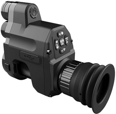 PARD Nachtsicht Monokular, Nachtsichtgerät mit 850 nm, Jagd-Nachtsichtgerät mit 45-mm-Montageadapter, 14.5mm Objektiv, NV007V2