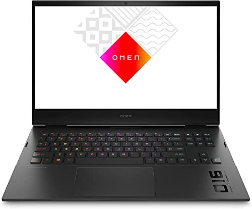 HP OMEN Gaming Laptop, 16,1 QHD IPS 165Hz Display, Intel Core i7-12700H, 16GB DDR5 RAM, 512GB SSD, NVIDIA GeForce RTX 3070, Windows 11, 4-Zonen QWERTZ Tastatur mit RGB Beleuchtung, Shadow Black