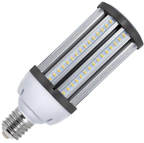 LEDKIA LIGHTING - LED-Glühbirne E40 40W | Strassenbeleuchtung Corn IP64 | 4000 lm Lichtstrom | Energieeffizient | Robust und vibrationsfest | Geeignet für öffentliche Bereiche, 5500K Kaltweiß