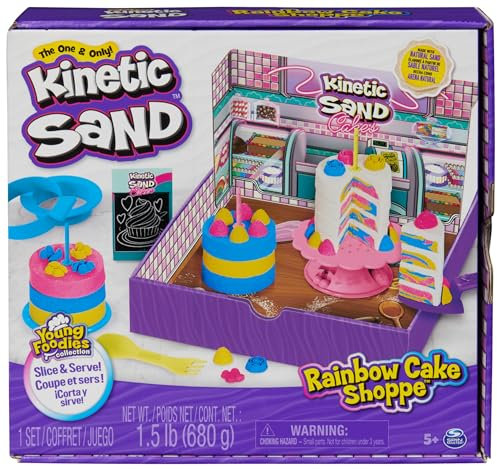 Kinetic Sand Regenbogen Bäckerei Set