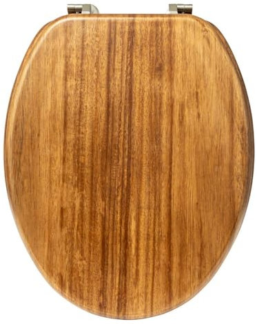 5five - Asiento de Inodoro blackacia de Madera de Acacia