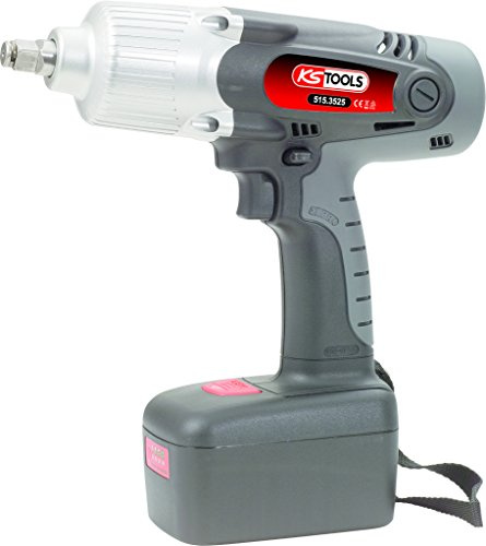 KS Tools 515.3525 1/2' Akku-Schlag-Schrauber Drehmomentvorwahl,1.800 U/min,mit 1 Akku+1 Ladegerät