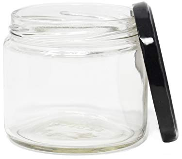 nicebottles Clear Glass Salsa Jars, 12 Oz - Case of 12
