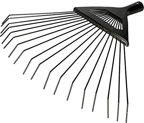 KOTARBAU® Râteau à feuilles en fil d'acier pour balayer les feuilles d'herbe
