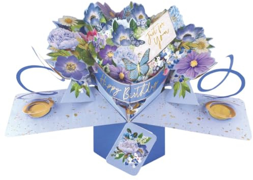 Happy Birthday Just For You Pop-Up Greeting Card Second Nature 3D Pop Up Cards