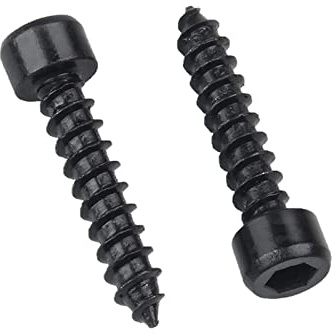 ORANXIN M5 x 40mm 30 Pcs Livello 8.8 Viti autofilettanti auto-perforazione Acciaio al carbonio Testa Cilindrica Relatore Tromba Tappo presa Viti per legno Nero