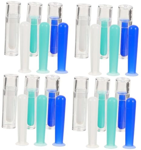 Healvian 24stücke Teiliges Von Kontaktlinsen-applikatoren Silikon-sauger Für Weiche Linsen Tragbar Und Einfach Anwendung Für Kontaktlinsenpflege Einsetzen Von Linsen