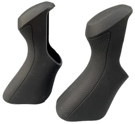Zoegneer Capuchons en caoutchouc pour changement de vitesse de vélo de route capot de levier de frein pour Ultegra Di2 ST6870 noir