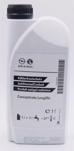 QSParts Original Kühlerfrostschutz Konzentrat 95599870 Blau, 1 Liter,