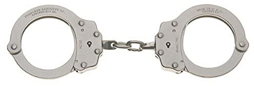 Peerless Handcuff Company 700C Chain Link Handcuff – Nickel Finish