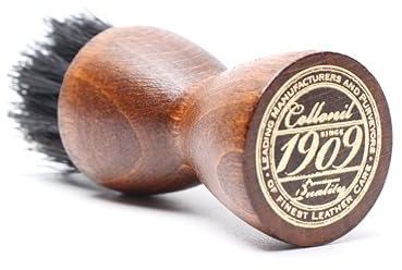 Collonil 1909 jar cream brush, helps applying cream from jars, Black